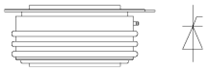 KP1200A普通晶闸管Y55KPH